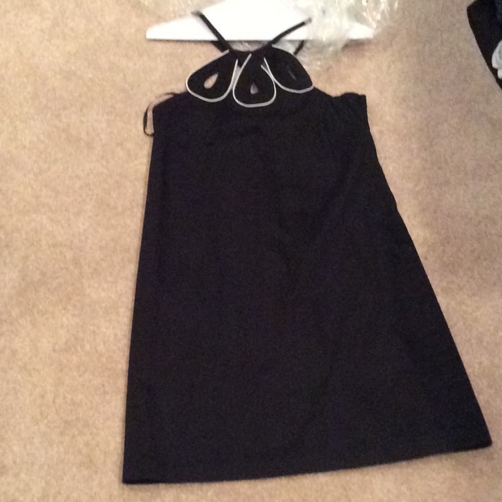 Laundry little Black dress Spaghetti Strap size 8 - Picture 2 of 5